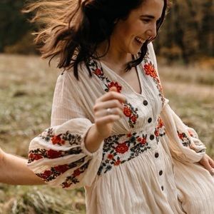 Maeve Anthropologie Boho Dress